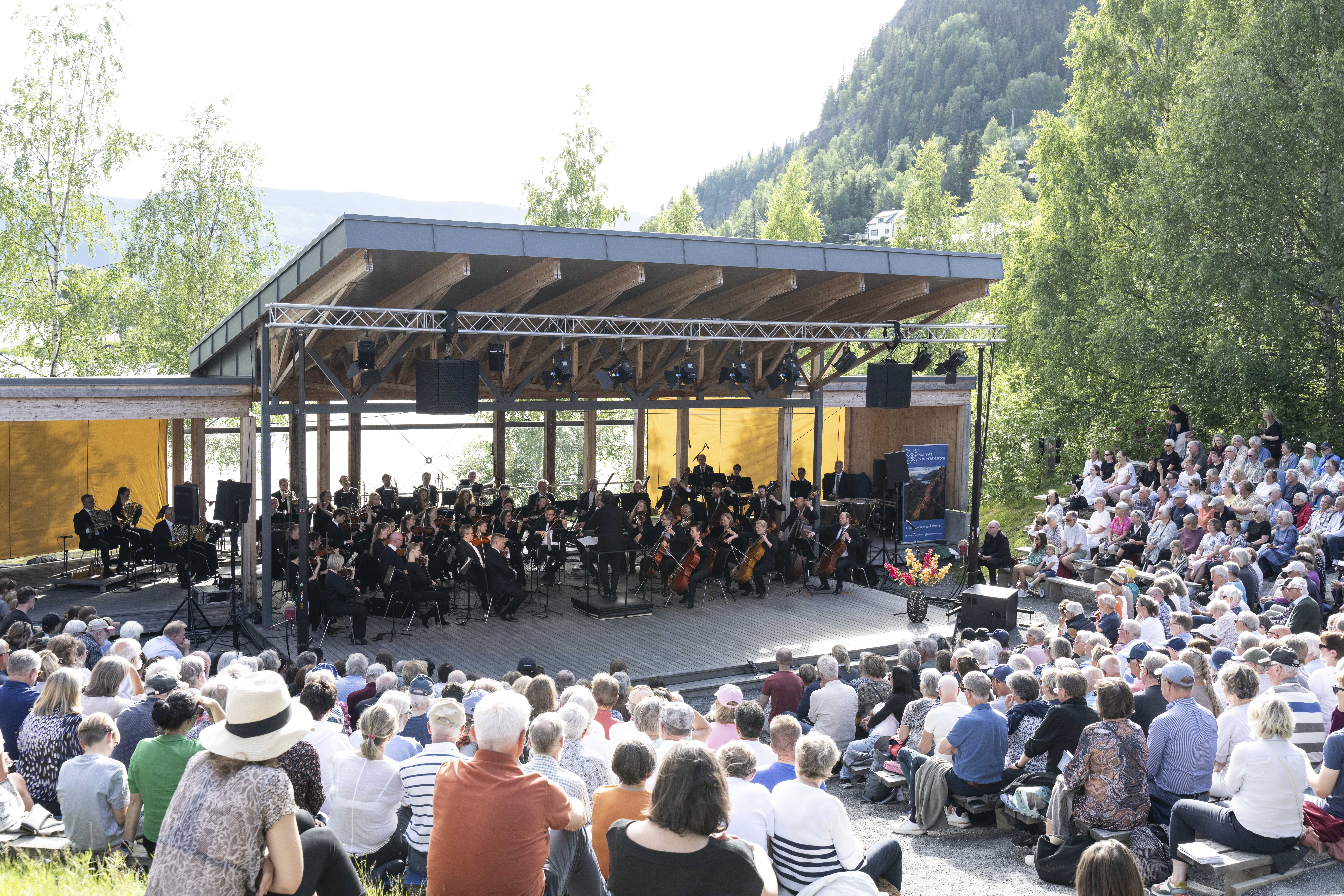 Konsert på Valdres Folkemuseum under Valdres Sommersymfoni