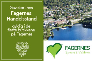 Gavekort Fagernes Handelsstand