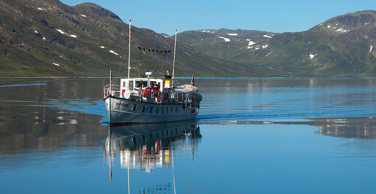 M/B Bitihorn på Bygdin.