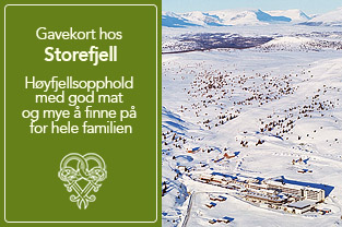 Gavekort Storefjell